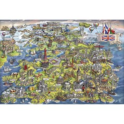 Gibsons (G3430) - "Beautiful Britain" - 500 pieces puzzle