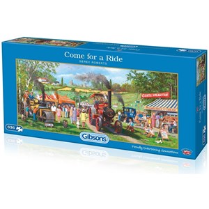 Gibsons (G4027) - Derek Roberts: "Come for a Ride" - 636 pieces puzzle