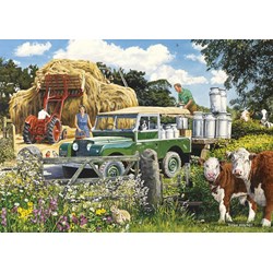 Gibsons (G5055) - Trevor Mitchell: "The Farmer's Round" - 500 pieces puzzle