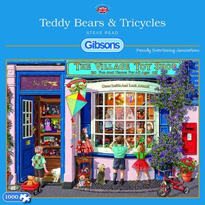 Gibsons (G6225) - "Teddy Bears & Tricycles" - 1000 pieces puzzle