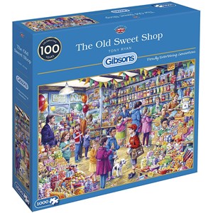 Gibsons (G6274) - Tony Ryan: "The Old Sweet Shop" - 1000 pieces puzzle