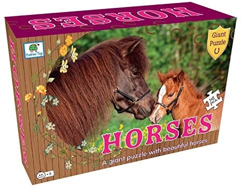 Barbo Toys (5813) - "Horses" - 141 pieces puzzle