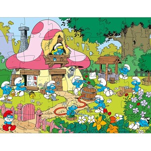 Barbo Toys (8222) - "Smurf Girl" - 36 pieces puzzle