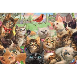 Trefl (260) - "Kittens" - 260 pieces puzzle