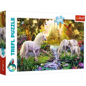 Trefl (16349) - "Secret Garden" - 100 pieces puzzle
