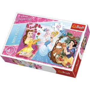 Trefl (17315) - "Disney Princess" - 60 pieces puzzle