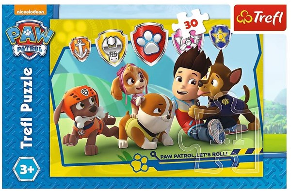 Trefl (18239) - "Ryder and friends" - 30 pieces puzzle