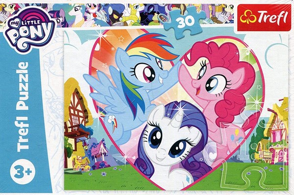 Trefl (18241) - "My Little Pony" - 30 pieces puzzle