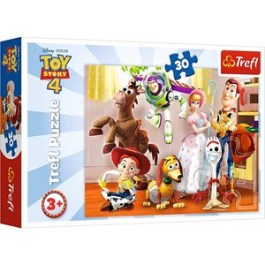 Trefl (18243) - "Toy Story" - 30 pieces puzzle