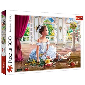 Trefl (37351) - "Little ballerina" - 500 pieces puzzle