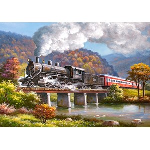 Castorland (B-53452) - "Iron Horse" - 500 pieces puzzle