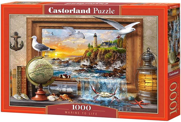 Castorland (C-104581) - "Marine to Life" - 1000 pieces puzzle