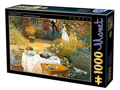 D-Toys (67548-2) - Claude Monet: "Breakfast" - 1000 pieces puzzle