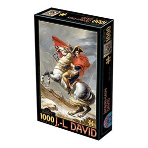 D-Toys (72719-1) - Jacques-Louis David: "Bonaparte Crossing the Alps" - 1000 pieces puzzle