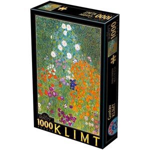D-Toys (66923-9) - Gustav Klimt: "Farm Garden" - 1000 pieces puzzle