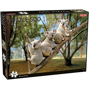 Tactic (55253) - "Koalas" - 500 pieces puzzle