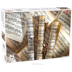 Tactic (56237) - "Scrolls of sheet music" - 1000 pieces puzzle