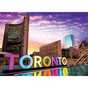Eurographics (6000-5432) - "Toronto, Canada" - 1000 pieces puzzle