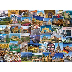 Eurographics (6000-5465) - "Globetrotter Germany" - 1000 pieces puzzle