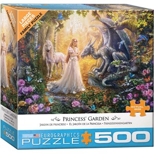 Eurographics (6500-5458) - "Princess' Garden" - 500 pieces puzzle