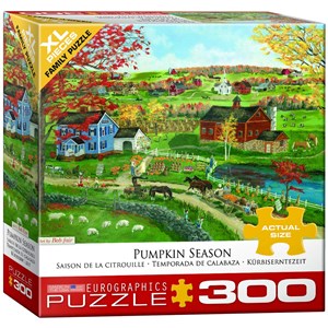 Eurographics (8300-5387) - Bob Fair: "Pumpkin Season" - 300 pieces puzzle