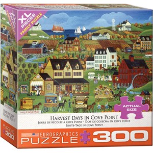Eurographics (8300-5389) - Carol Dyer: "Harvest Days" - 300 pieces puzzle