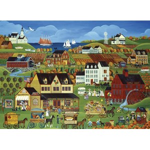 Eurographics (8300-5389) - Carol Dyer: "Harvest Days" - 300 pieces puzzle