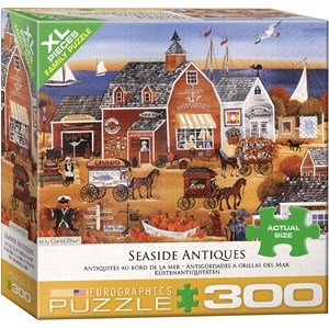 Eurographics (8300-5390) - Carol Dyer: "Seaside Antiques" - 300 pieces puzzle
