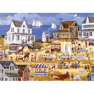 Eurographics (8300-5385) - Carol Dyer: "4th of July Parade" - 300 pieces puzzle