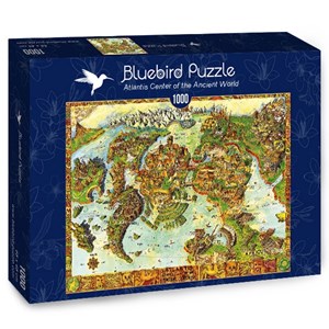 Bluebird Puzzle (70317) - "Atlantis Center of the Ancient World" - 1000 pieces puzzle