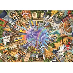 Anatolian (4916) - Adrian Chesterman: "360 World" - 3000 pieces puzzle