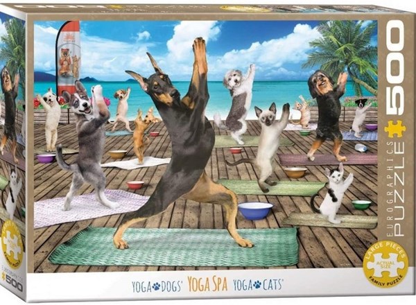 Eurographics (6500-5454) - "Yoga Spa" - 500 pieces puzzle