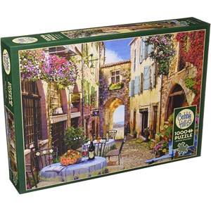 Cobble Hill (80079) - "French Village" - 1000 pieces puzzle