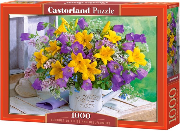 Castorland (C-104642) - "Flowers & Garden" - 1000 pieces puzzle