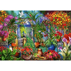 Bluebird Puzzle (70258) - Ciro Marchetti: "Tropical Green House" - 6000 pieces puzzle