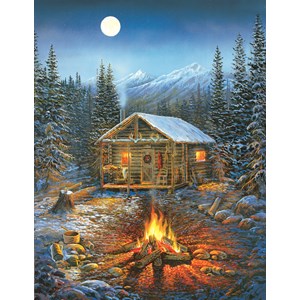 SunsOut (29032) - Sam Timm: "A Cozy Holiday" - 1000 pieces puzzle