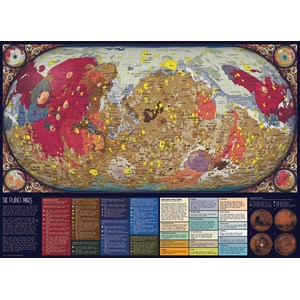 Cobble Hill (80287) - Eleanor Lutz: "The Planet Mars" - 1000 pieces puzzle