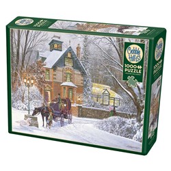 Cobble Hill (80255) - Douglas Laird: "An Evening Stroll" - 1000 pieces puzzle