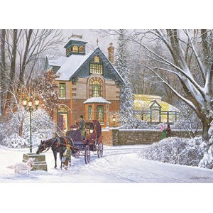 Cobble Hill (80255) - Douglas Laird: "An Evening Stroll" - 1000 pieces puzzle