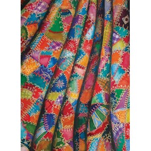 Cobble Hill (80245) - Helen Klebesadel: "Crazy Quilt" - 1000 pieces puzzle