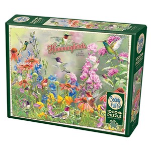 Cobble Hill (80270) - Susan Bourdet: "Hummingbirds" - 1000 pieces puzzle