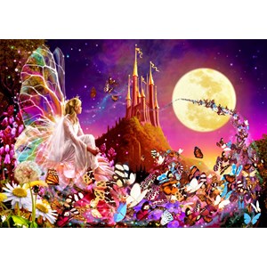 Bluebird Puzzle (70177) - Bente Schlick: "Fairy Dreams" - 500 pieces puzzle