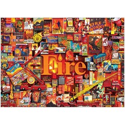 Cobble Hill (80173) - Shelley Davies: "Fire" - 1000 pieces puzzle