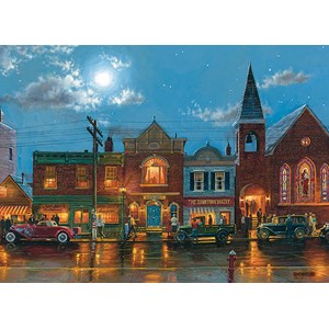 Cobble Hill (80193) - Dave Barnhouse: "Evening Service" - 1000 pieces puzzle