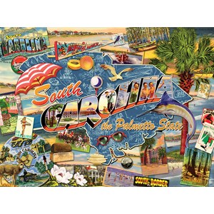 SunsOut (70029) - "South Carolina" - 1000 pieces puzzle