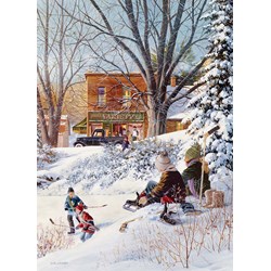 Cobble Hill (80207) - Douglas Laird: "Getting Ready" - 1000 pieces puzzle