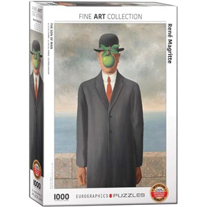 Eurographics (6000-5478) - Rene Magritte: "Son of Man" - 1000 pieces puzzle