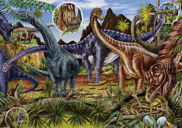 Heye (29722) - M. Wieczorek: "Herbivores" - 500 pieces puzzle