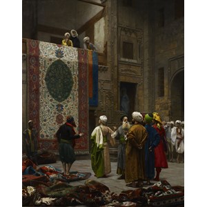 D-Toys (72726) - Jean-Leon Gerome: "Carpet Merchant in Cairo, 1887" - 1000 pieces puzzle
