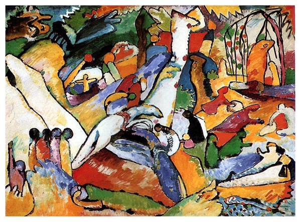 D-Toys (72849) - Vassily Kandinsky: "Composition II" - 1000 pieces puzzle